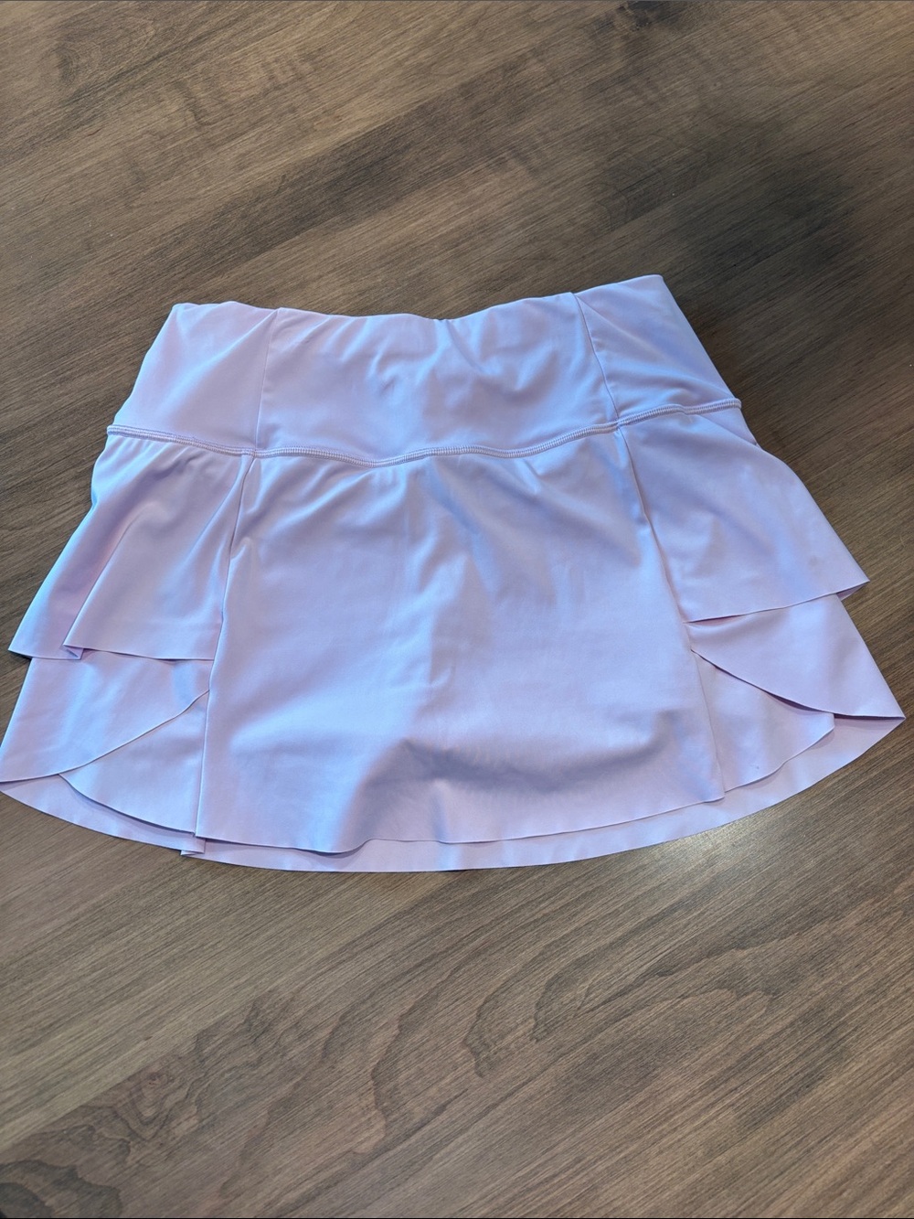 Athleta Lavender Ruffle Mini Skirt